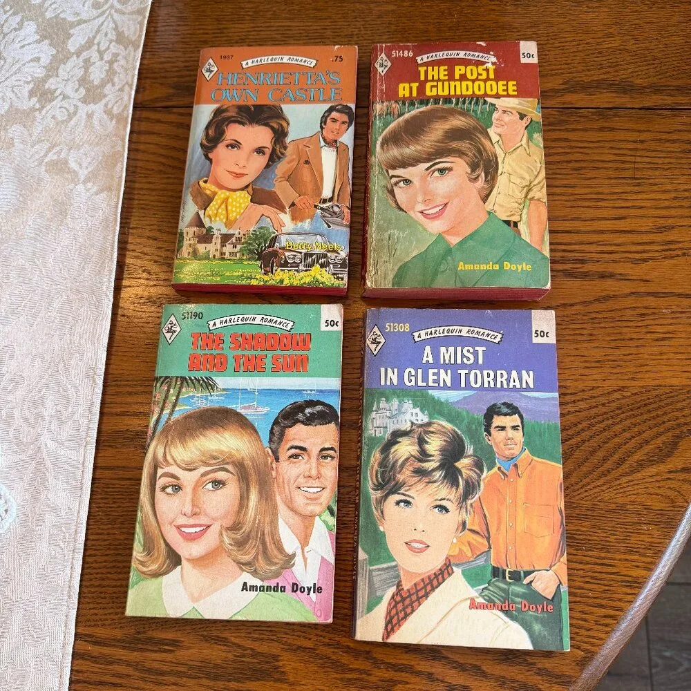 1960-1970's Harlequin Romance Novels